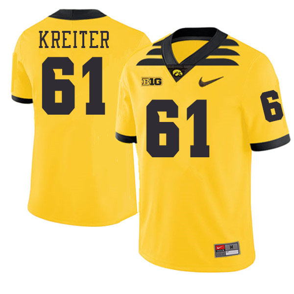 Casey Kreiter Iowa Jersey,University Of Iowa Hawkeyes Fotoball Uniforms,Jersey,Gears-Throwback